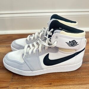 Nike AJKO Air Jordan 1 KO High Grey Fog Sail White Black Men's 10